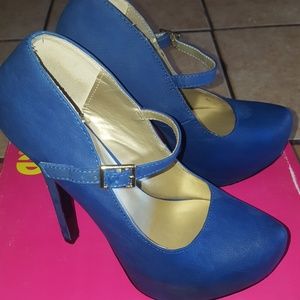 💙Blue nice high heels💙❣